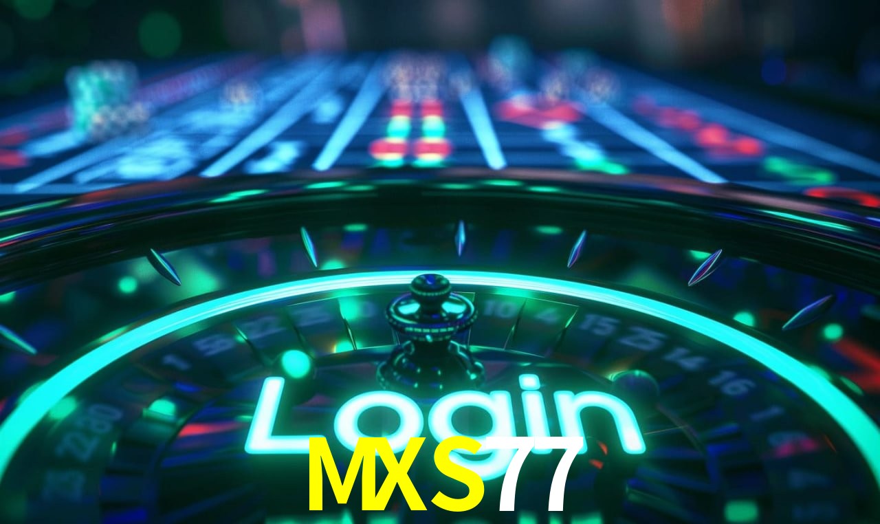 Escena dinámica inspirada en casino con iluminación MXS77, cartas, fichas e íconos de juegos digitales en un espacio moderno de juegos.